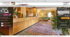 Desktop Screenshot of hotelgiardinoeuropa.it